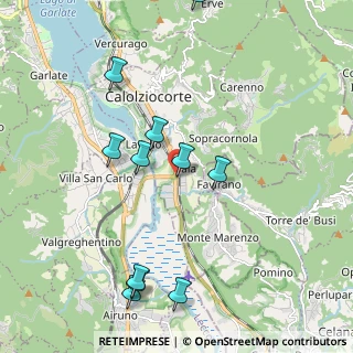 Mappa Calolziocorte - Sala P.Livello, 23801 Calolziocorte LC, Italia (2.20182)