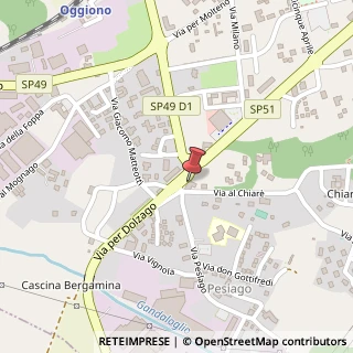 Mappa Via per Dolzago, 7, 23848 Oggiono, Lecco (Lombardia)