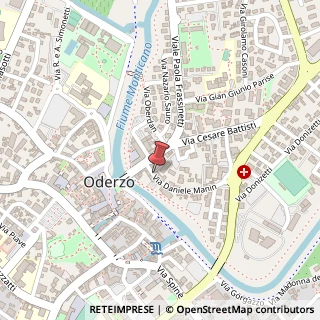 Mappa Via Daniele Manin, 13, 31046 Oderzo, Treviso (Veneto)