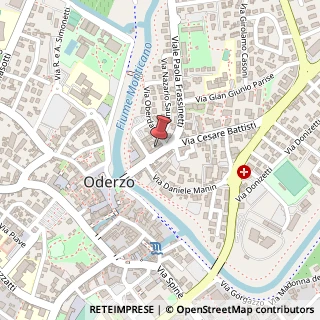 Mappa Via Cesare Battisti, 19, 31046 Oderzo, Treviso (Veneto)