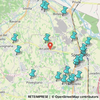 Mappa 31030 Arcade TV, Italia (2.8355)