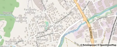 Mappa Valgreghentino