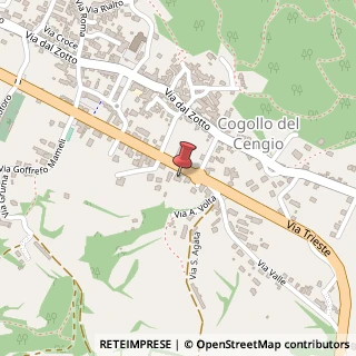 Mappa Via Giovanni XXIII, 40, 36010 Cogollo del Cengio, Vicenza (Veneto)