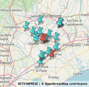 Mappa Via Cherso, 31045 Motta di Livenza TV, Italia (9.426)