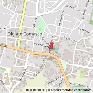 Mappa Via San Gerardo, 8, 22077 Olgiate Comasco, Como (Lombardia)