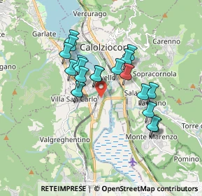 Mappa Via Libero Grassi, 23852 Olginate LC, Italia (1.433)