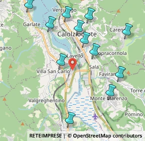 Mappa Via Libero Grassi, 23852 Olginate LC, Italia (2.30667)