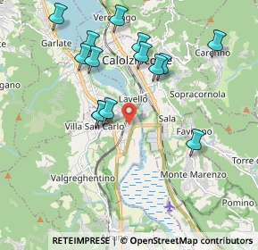 Mappa Via Libero Grassi, 23852 Olginate LC, Italia (1.94929)