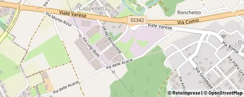 Mappa Binago