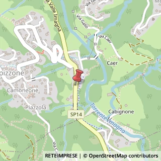 Mappa Corso italia 26, 24030 Capizzone, Bergamo (Lombardia)