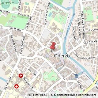 Mappa Via Roma, 13, 31046 Oderzo, Treviso (Veneto)