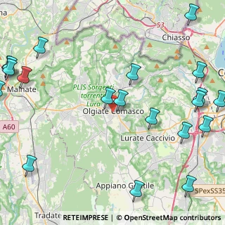 Mappa , 22077 Olgiate Comasco CO, Italia (6.368)