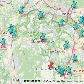 Mappa , 22077 Olgiate Comasco CO, Italia (6.7655)