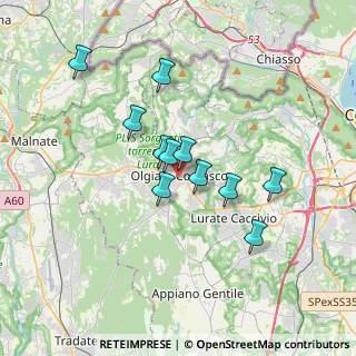 Mappa , 22077 Olgiate Comasco CO, Italia (2.81364)