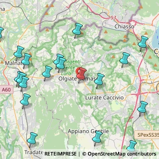 Mappa , 22077 Olgiate Comasco CO, Italia (6.023)