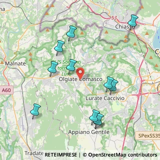 Mappa , 22077 Olgiate Comasco CO, Italia (4.46364)