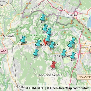 Mappa , 22077 Olgiate Comasco CO, Italia (3.38714)