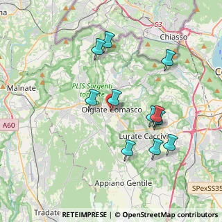 Mappa , 22077 Olgiate Comasco CO, Italia (3.66)