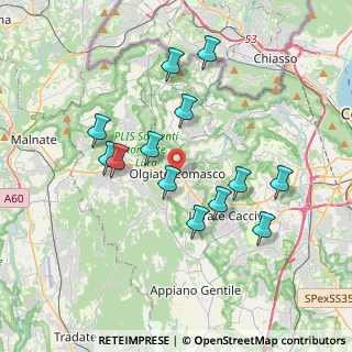 Mappa , 22077 Olgiate Comasco CO, Italia (3.47)