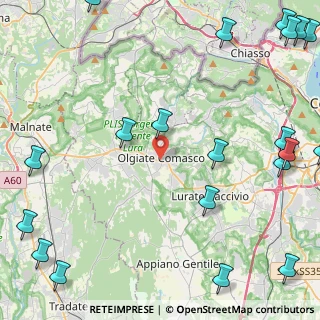 Mappa , 22077 Olgiate Comasco CO, Italia (7.0395)