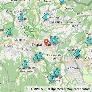 Mappa , 22077 Olgiate Comasco CO, Italia (2.68067)
