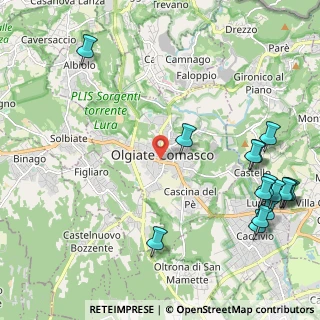 Mappa , 22077 Olgiate Comasco CO, Italia (2.90333)