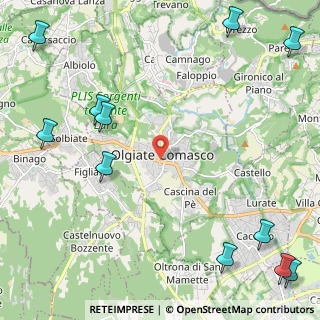 Mappa , 22077 Olgiate Comasco CO, Italia (3.40727)
