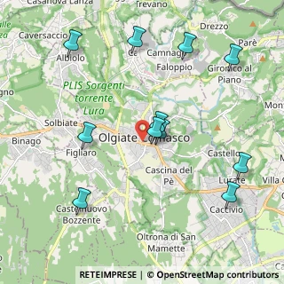 Mappa , 22077 Olgiate Comasco CO, Italia (2.20182)