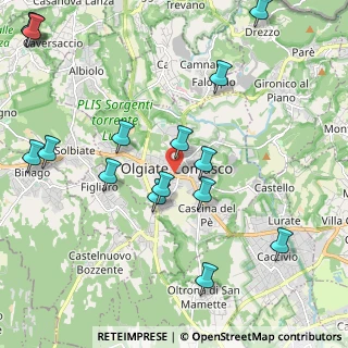 Mappa , 22077 Olgiate Comasco CO, Italia (2.56)