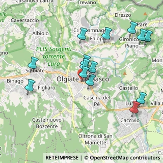 Mappa , 22077 Olgiate Comasco CO, Italia (2.08786)