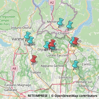 Mappa , 22077 Olgiate Comasco CO, Italia (6.44091)
