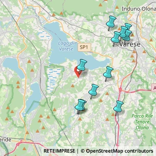 Mappa Via Bartolomeo Baj, 21020 Bodio Lomnago VA, Italia (4.55455)