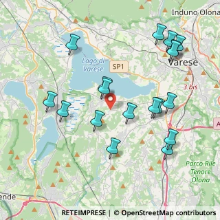 Mappa Via Bartolomeo Baj, 21020 Bodio Lomnago VA, Italia (4.28333)