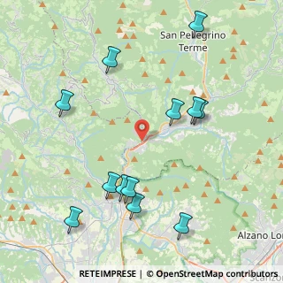 Mappa SP23, 24010 Sedrina BG, Italia (4.60167)