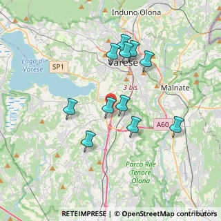 Mappa Via Risorgimento, 21020 Buguggiate VA, Italia (3.27909)