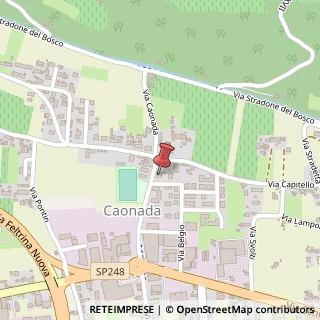 Mappa Via Caonada, 14, 31044 Montebelluna, Treviso (Veneto)