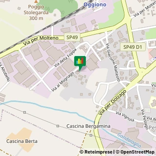 Mappa Via Mognago, 25, 23848 Oggiono, Lecco (Lombardia)