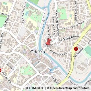Mappa Via Cesare Battisti, 18, 31046 Oderzo, Treviso (Veneto)