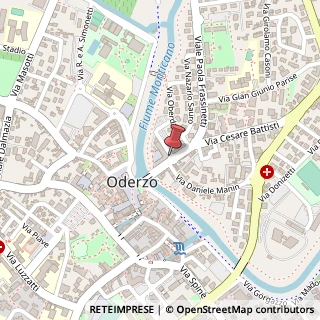 Mappa Via Cesare Battisti, 5, 31046 Oderzo, Treviso (Veneto)