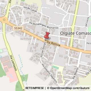 Mappa Via San Giorgio,  4, 22077 Olgiate Comasco, Como (Lombardia)