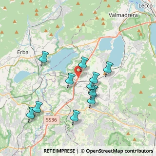 Mappa Viale Consolini, 23847 Molteno LC, Italia (3.52)