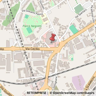 Mappa Via Cecilio, 4, 22100 Como, Como (Lombardia)