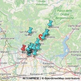 Mappa Via Frazione Ganda, 24021 Albino BG, Italia (11.90444)