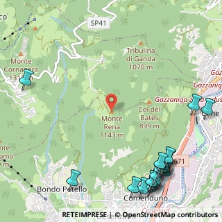 Mappa Via Frazione Ganda, 24021 Albino BG, Italia (1.6665)
