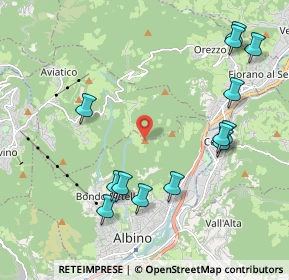 Mappa Via Frazione Ganda, 24021 Albino BG, Italia (2.32077)
