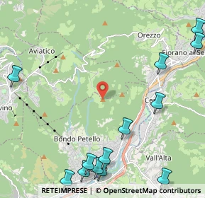 Mappa Via Frazione Ganda, 24021 Albino BG, Italia (3.10615)