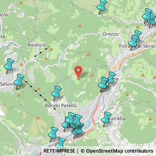 Mappa Via Frazione Ganda, 24021 Albino BG, Italia (3.16)