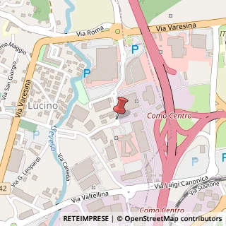 Mappa Via Giosuè Carducci, 5, 22070 Montano Lucino, Como (Lombardia)