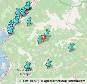 Mappa Località Vendoze, 25061 Bovegno BS, Italia (10.7875)