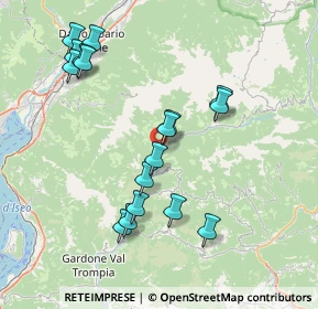 Mappa Località Vendoze, 25061 Bovegno BS, Italia (7.79)